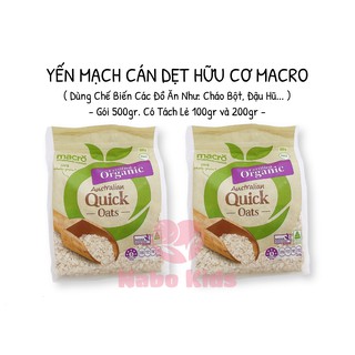 Yến mạch hữu cơ macro úc