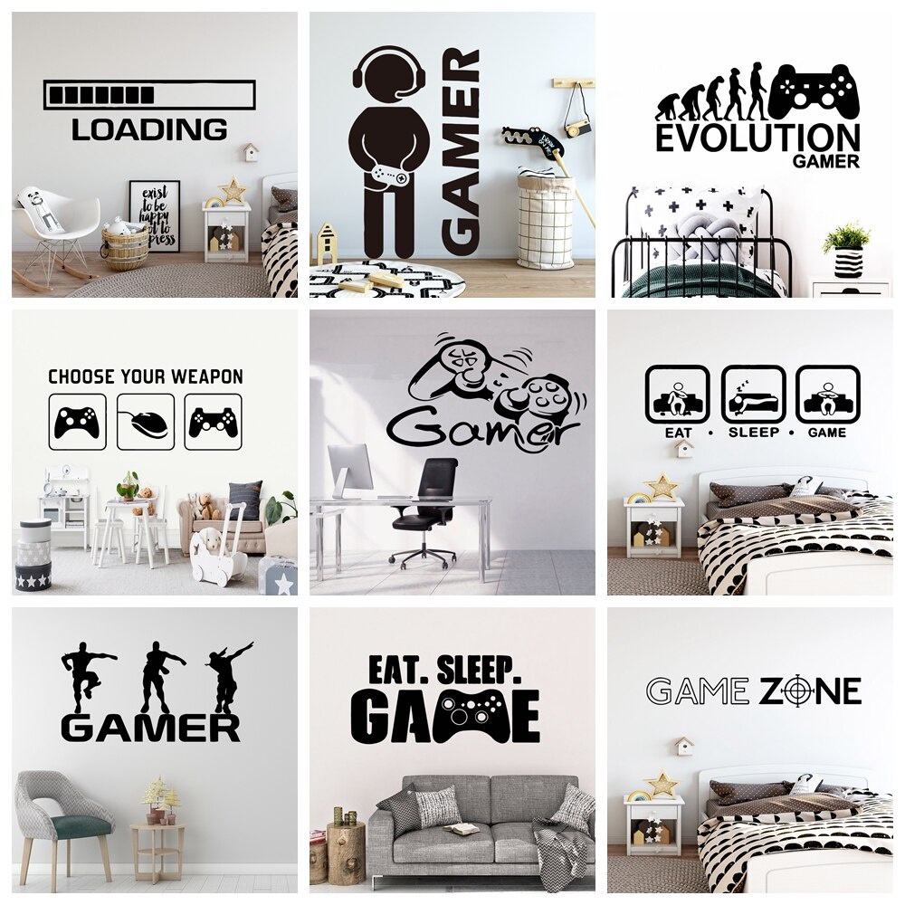 Giấy Dán Tường Trang Trí Cho Nhà Cửa Hình Máy Chơi Game Ps4