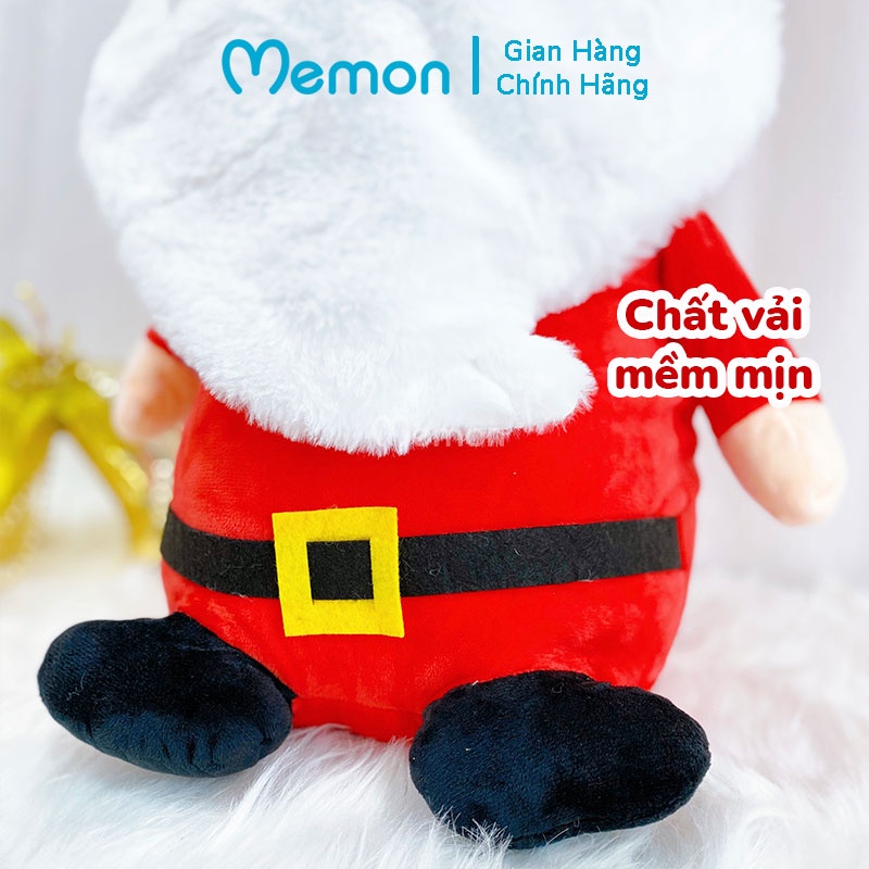 Gấu Bông Ông Già Noel Ngồi Cao Cấp Memon