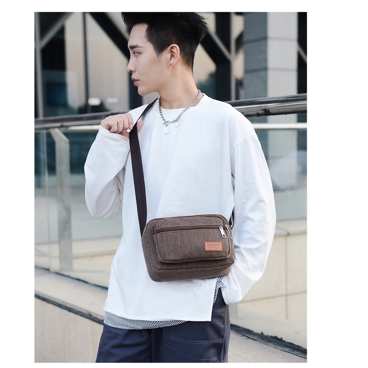 Túi Đeo Chéo Nam T104 Túi Đeo Vai Kiểu Dáng Trẻ Trung Năng Động TAHISTYLE | BigBuy360 - bigbuy360.vn