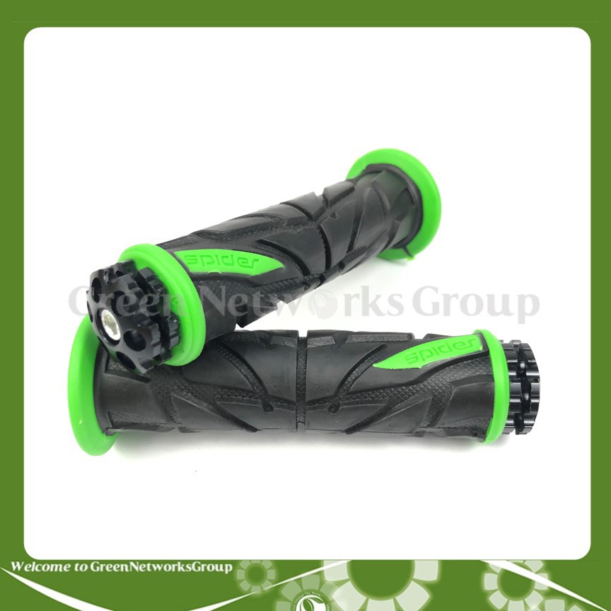 Cặp bao tay gù Spider cho xe máy ( xanh lá ) Greennetworks