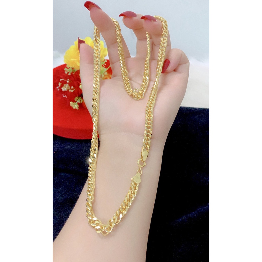 Dây chuyền nam kiểu lặc mạ 24k trọng lượng 1 cây