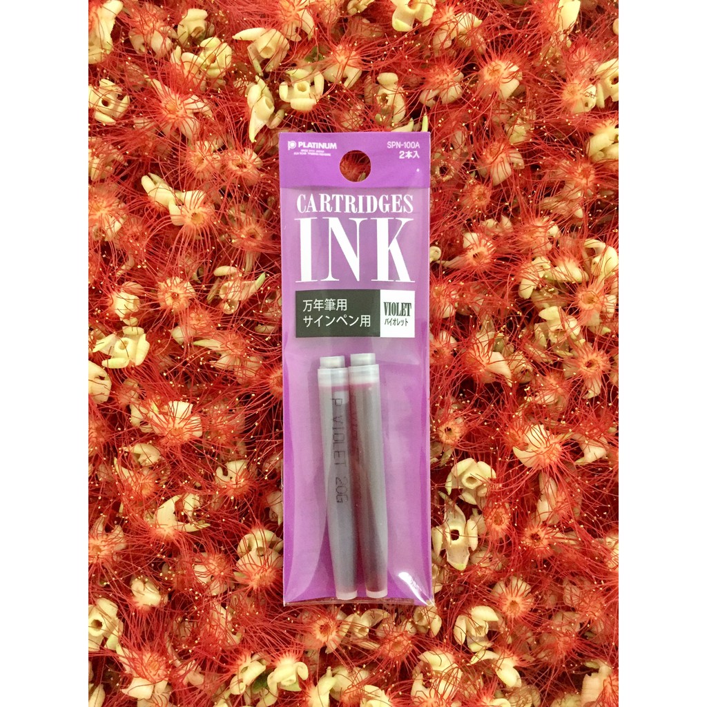 Ống mực Platinum cho bút máy Preppy Nhật Bản và các dòng bút máy hãng Platinum