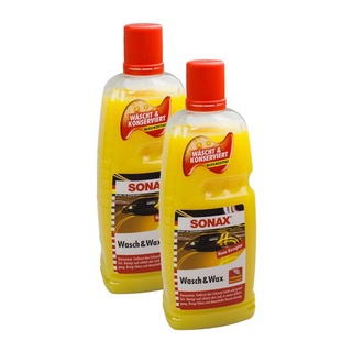 Nước rửa xe và wax bóng sơn kết hợp sonax shampoo wash & wax 313341 - sonax.341