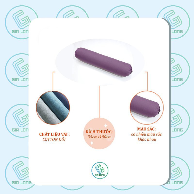 Vỏ gối ôm💖35x100💖 Gia Long Home | BigBuy360 - bigbuy360.vn