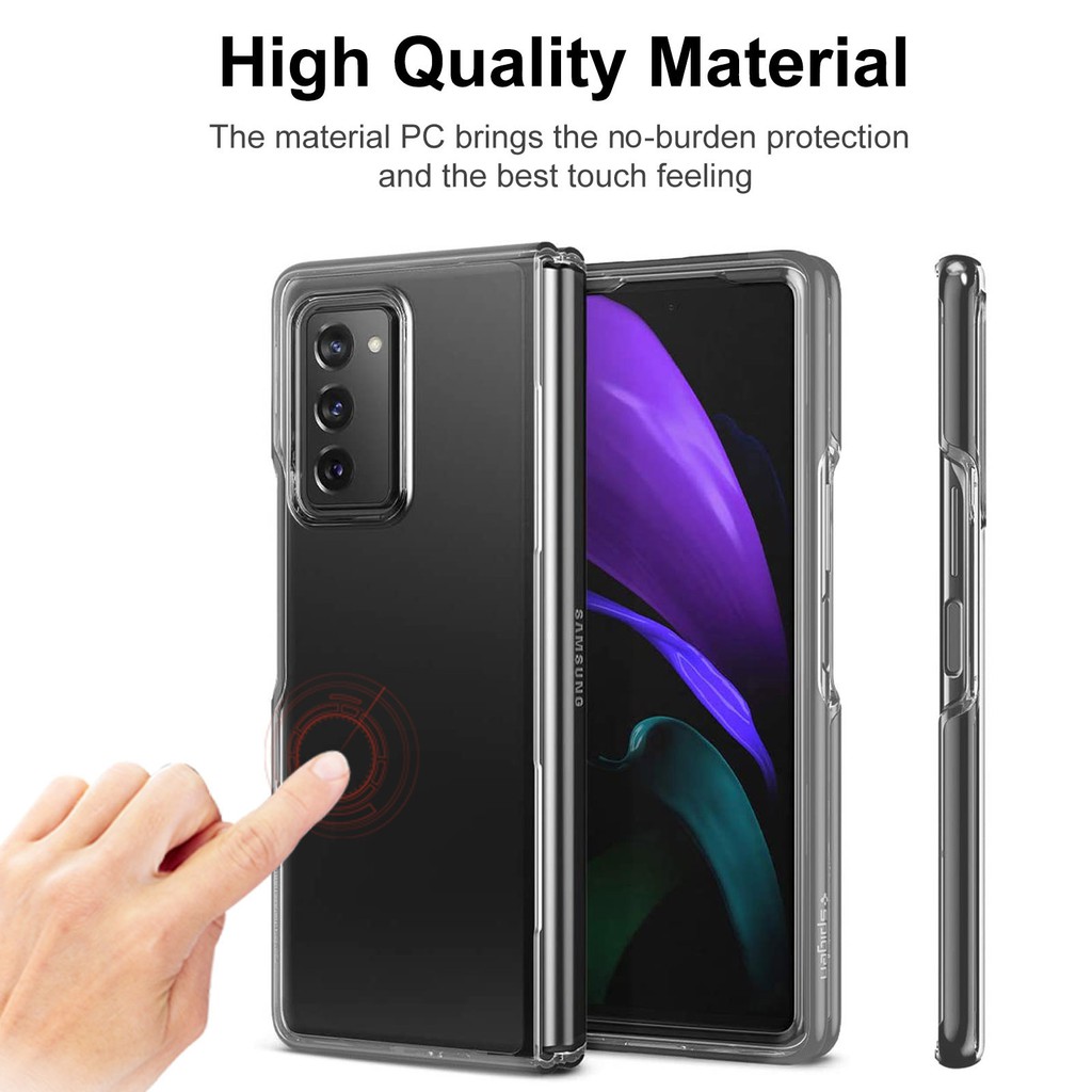 Ốp điện thoại trước + sau bảo vệ siêu mỏng màu trong suốt cho Samsung Galaxy Z Fold 3 Galaxy Z Fold 2 Galaxy Z Flip 3
