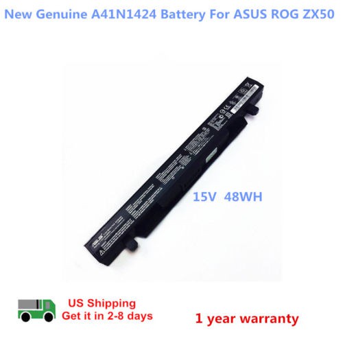 PIN [ZIN] LAPTOP Asus GL552 A41N1424 ZX50 ZX50J ZX50JX GL552J GL552JX GL552V GL552VX GL552VL GL552VW FZ50V - BẢO HÀNH 6T