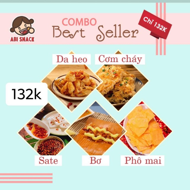Combo best của Abi Snack 132