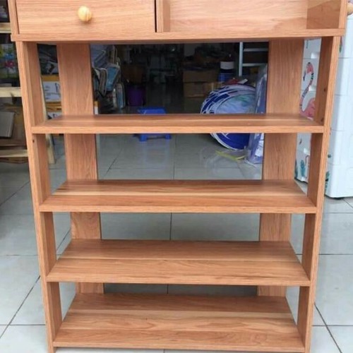 [Giá Xưởng] Tủ giày gỗ 5 tầng đa năng gỗ ép cao cấp kích thước 60*24*85cm