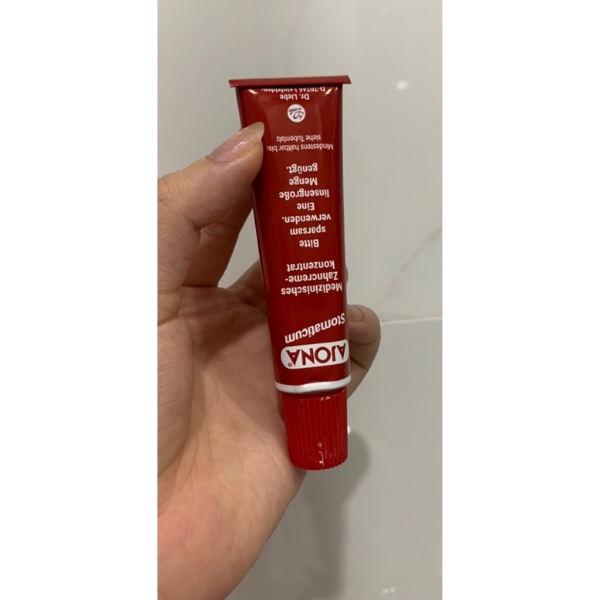 Kem đánh răng Ajona nhập khẩu Đức 25ml loại bỏ cao răng, bảo vệ răng nướu, hiệu quả gấp 5 lần - Shop Melyca