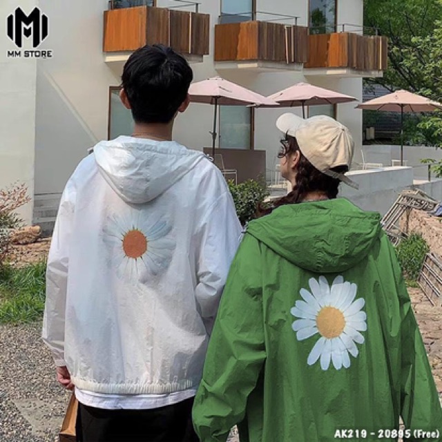 🌵 𝐓𝐡𝐞 𝐔𝐥𝐳𝐳𝐚𝐧𝐠 🌵 219 Áo Khoác Dù Hoa Cúc (Hình Thật) Dù 2 Lớp Unisex - Couple - Hottrend - Giá Sỉ - Siêu Rẻ | BigBuy360 - bigbuy360.vn