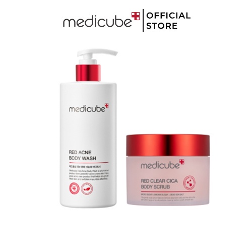 Bộ Đôi Làm Sạch Sâu Và Giảm Mụn Cơ Thể MEDICUBE  _ MEDICUBE Chính Hãng