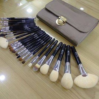 BỘ CỌ CLIO 26 CÂY LÔNG CHỒN ĐEN, BẠC