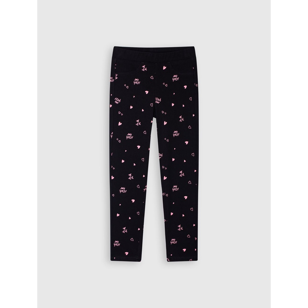 Quần legging bé gái CANIFA chất liệu cotton pha 1BL21W005