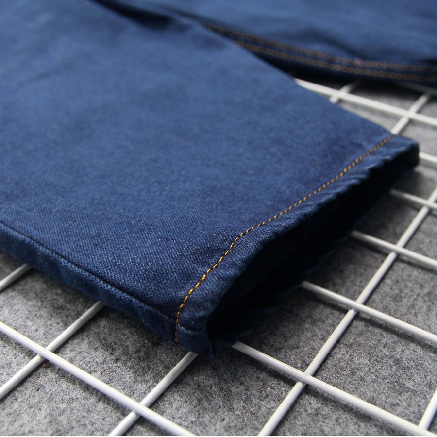 Quần short jean nam xanh đậm vải dày TS392 Tronshop | BigBuy360 - bigbuy360.vn