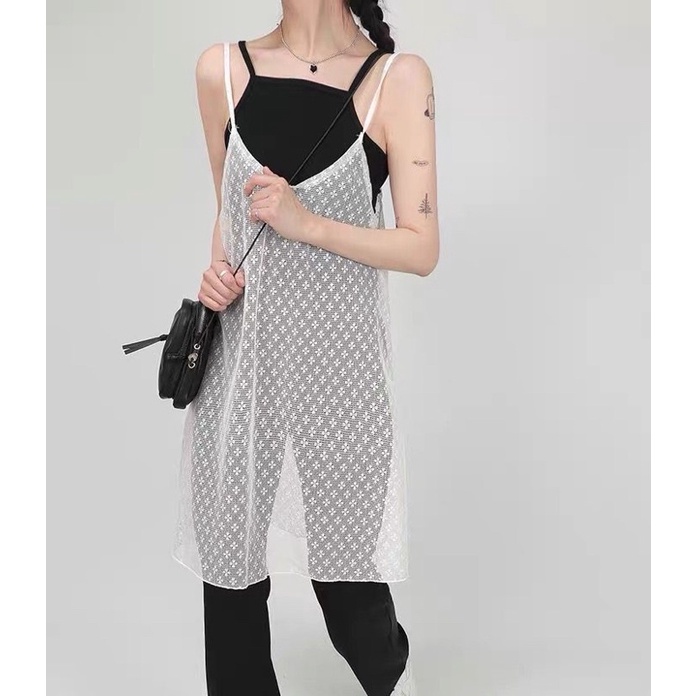 ÁO LƯỚI DÁNG DÀI PHỐI ĐƯỢC NHIỀU KIỂU [ig: yurom.studio]