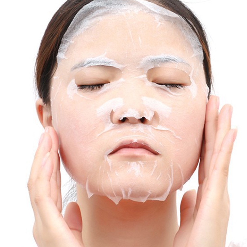 (Hàng Mới Về) Set 100 Mặt Nạ Giấy Nén Dùng Một Lần Chăm Sóc Da Diy
