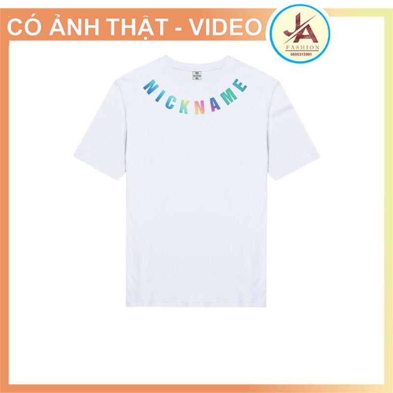 Áo thun tay lỡ IN THEO YÊU CẦU  phong cách ADLV form rộng unisex COTTON- in hình- in phản quang từ 40kg-80kg JASHOP