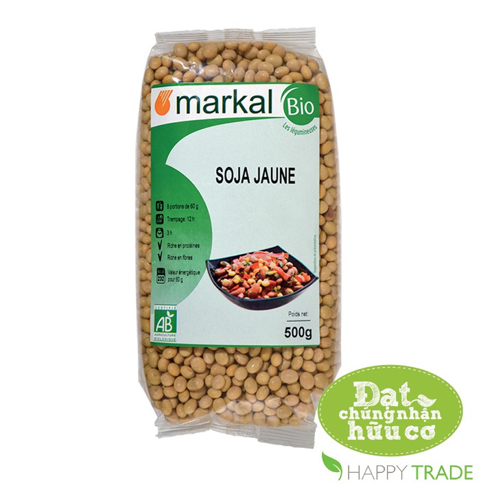 [Mã BMBAU50 giảm 7% đơn 99K] Hạt đậu nành hữu cơ Markal 500g