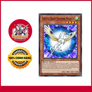 [EN][Thẻ Bài Yugioh Chính Hãng] Crystal Beast Sapphire Pegasus