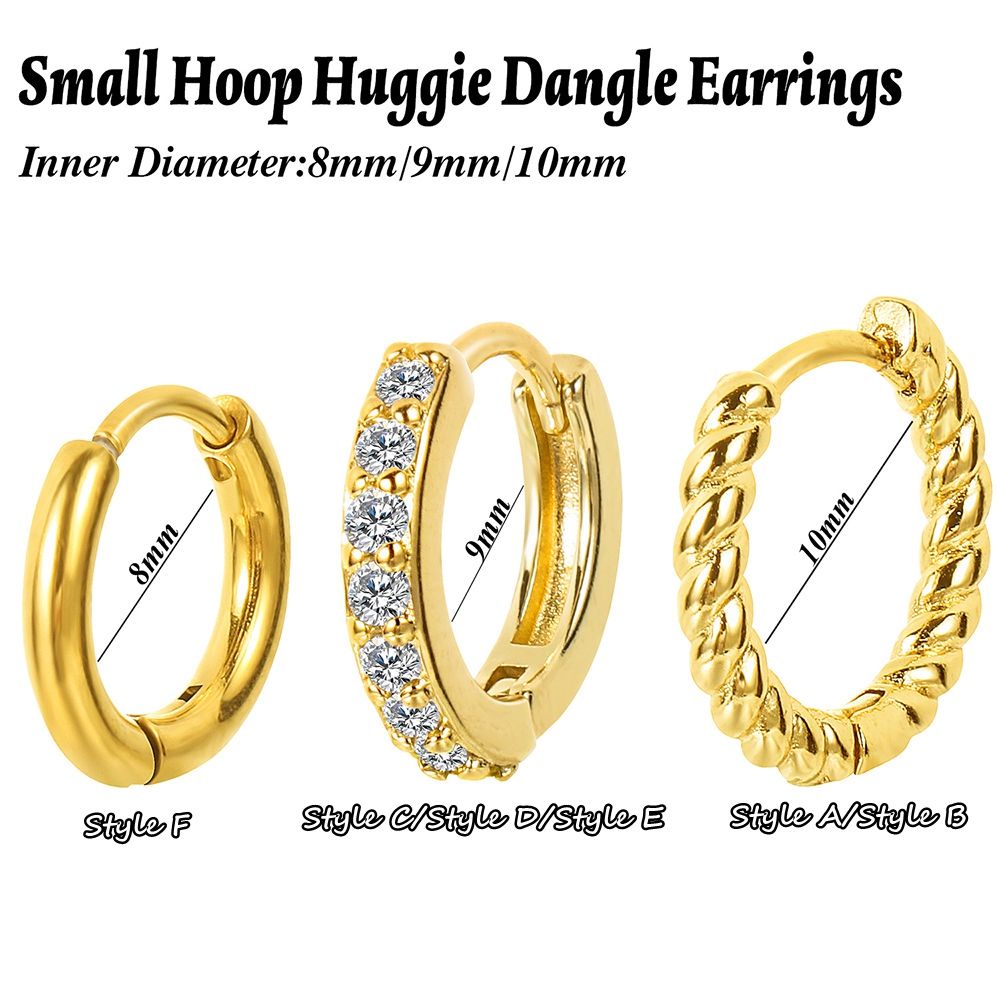 Khuyên Xỏ Mũi Đính Đá Zircon Màu Xanh Dương Thời Trang Cho Nam Và Nữ