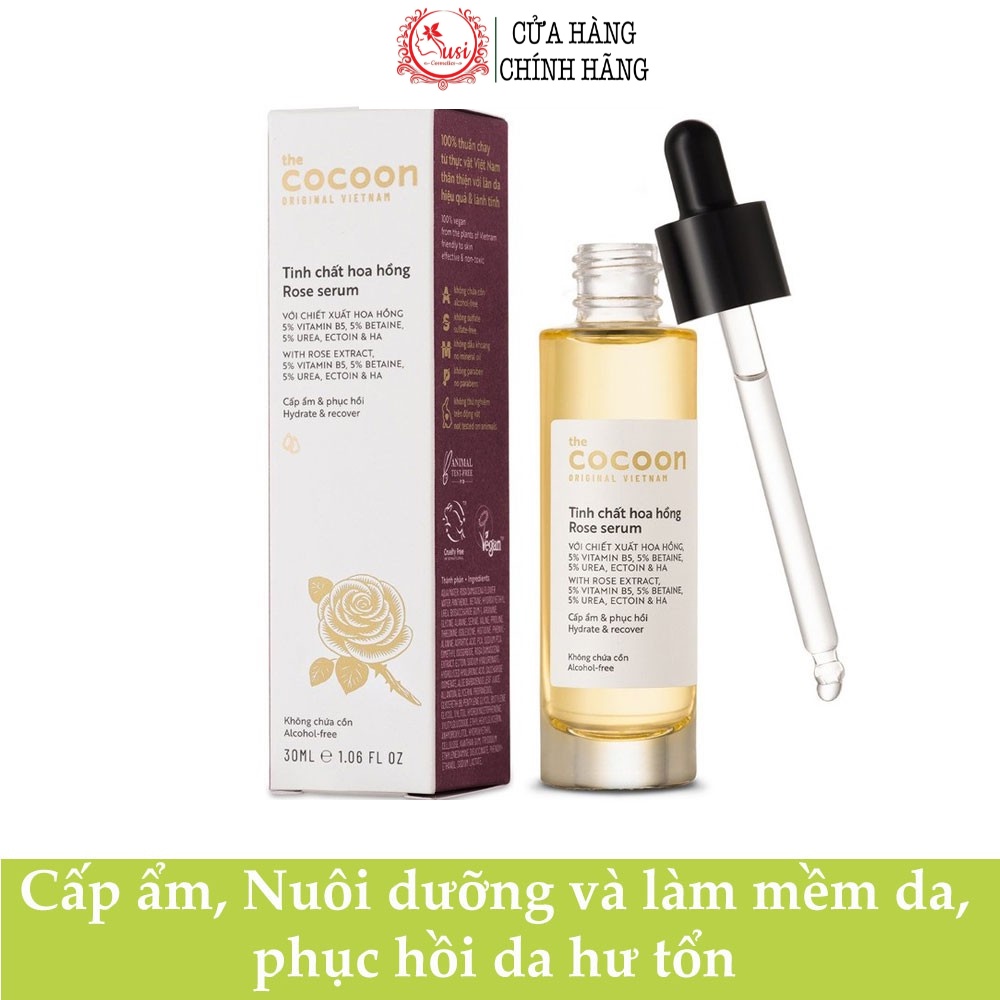 Tinh Chất Hoa Hồng Cocoon Serum 30ml