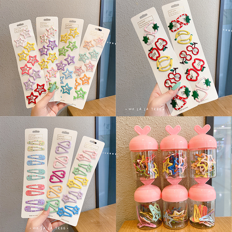 Kẹp Tóc Hình Ngôi Sao Xinh Xắn Cho Bé Gái