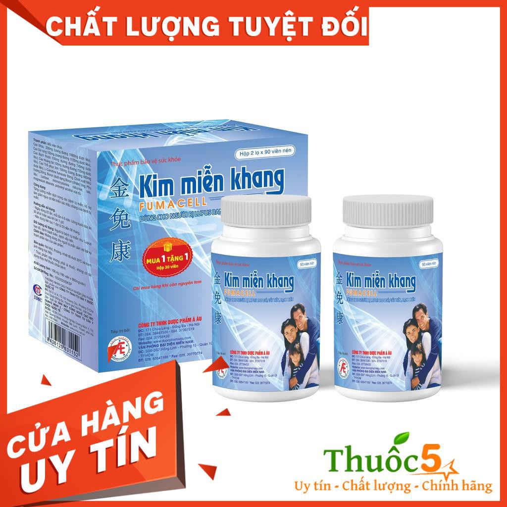 [GIÁ GỐC] Kim Miễn Khang -H ỗ trợ cải thiện vảy nến - Hộp 180 viên
