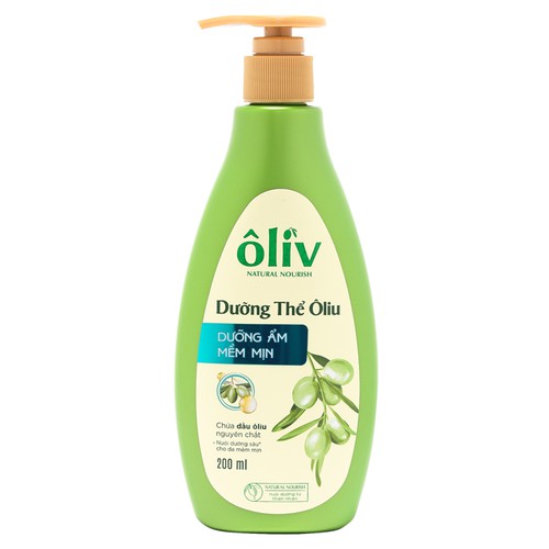 Sữa Dưỡng Thể Ôliv Dưỡng Ẩm Mềm Mịn Hương Oliu 200ml