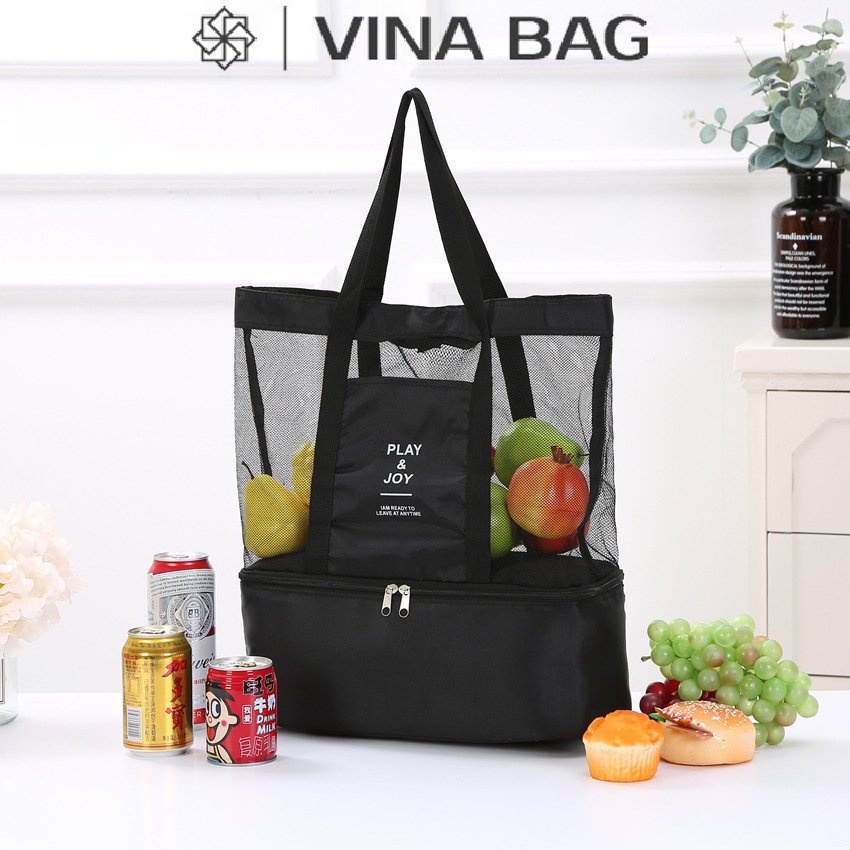 Túi xách thể thao, đựng đồ tập gym, yoga, có ngăn đựng giầy riêng, túi du lịch Play có nhiều ngăn riêng biệt ( 37x15x42c
