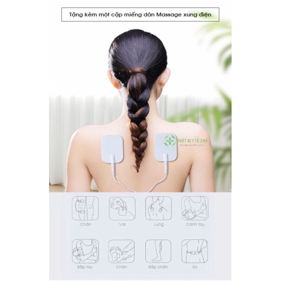 [FreeShip] Máy Massage Cổ Vai Gáy, Máy Mát Xa Cổ Xung Điện Cao Cấp [Hàng Chính Hãng] [Chính Hãng]