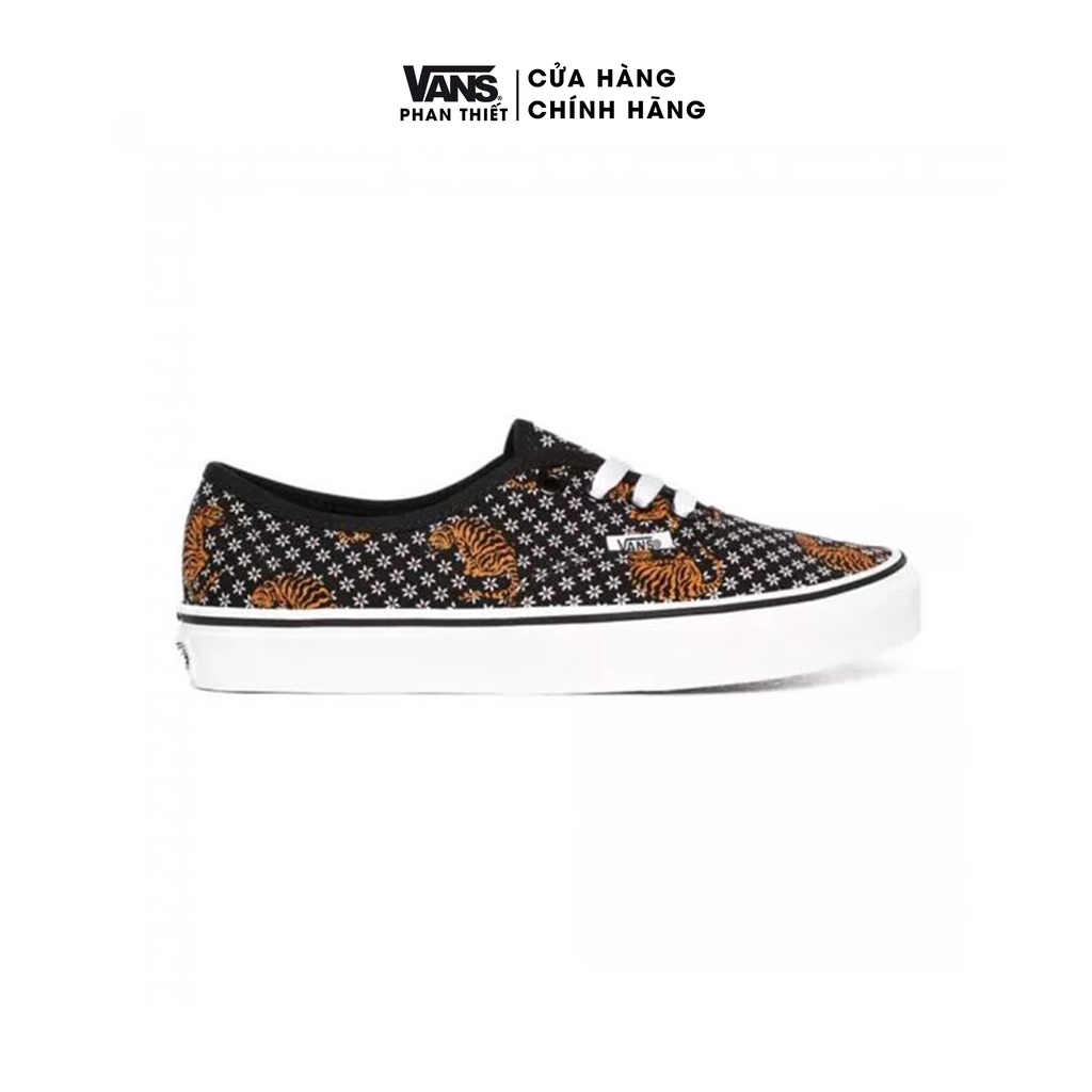 Giày sneaker Vans chính hãng - đế cao su - họa tiết hoa và hổ - năng động -UA Authentic Tiger Floral - VN0A2Z5I19M