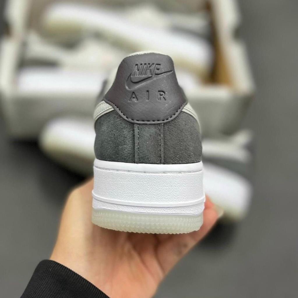 Giày AF1 custom xám đen chất lượng nguyên bản đủ size | BigBuy360 - bigbuy360.vn