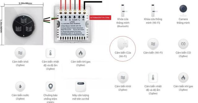 XẢ KHO 📢📢 THIẾT BỊ ĐÓNG MỞ CỔNG BẰNG APP ĐIỆN THOẠI THÔNG MINH LT3X qua các app : wifi smart control hoặc Tuya smart