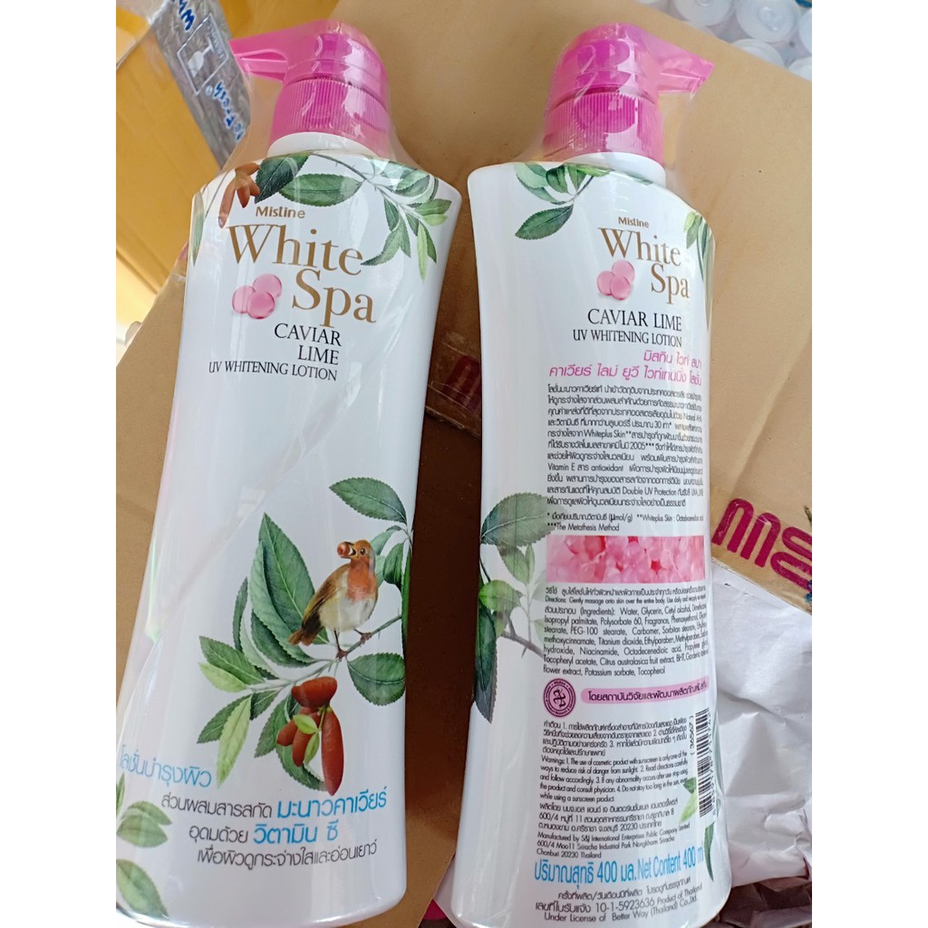 Sữa dưỡng thể White Spa Gold Cavia 400ml Thái Lan | BigBuy360 - bigbuy360.vn