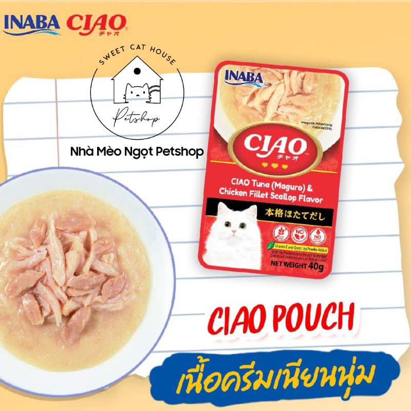 Pate Ciao Hàng Nhật Nhập Khẩu Thức Ăn Cho Mèo | Nhà Mèo Ngọt Petshop