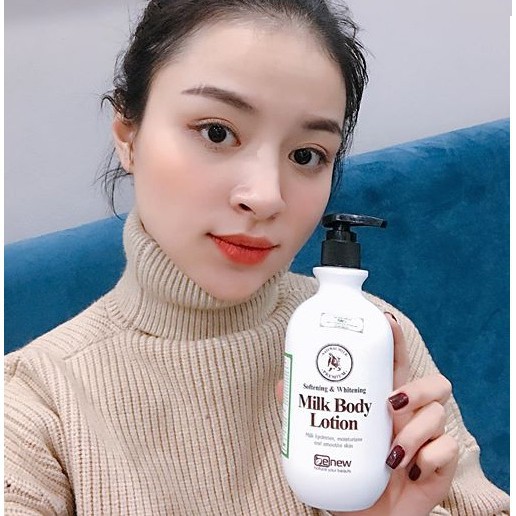 Kem dưỡng trắng da toàn thân và chống nắng nhẹ Benew Whitening Body Lotion Hàn Quốc (450ml)- Mỹ phẩm chính hãng