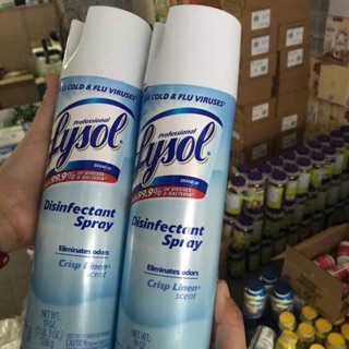 (Dịch Tay Chân Miệng) Xịt phòng diệt khuẩn Baby Lysol 538g – Hàng xuất xứ Mỹ