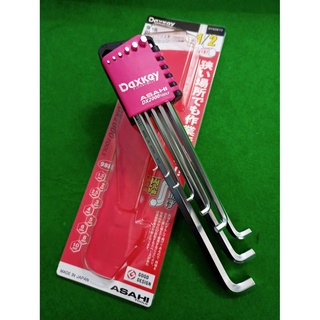 Bộ lục giác thường dài 2 đầu cong DYS0910 Asahi Japan, lục giác Nhật Bản