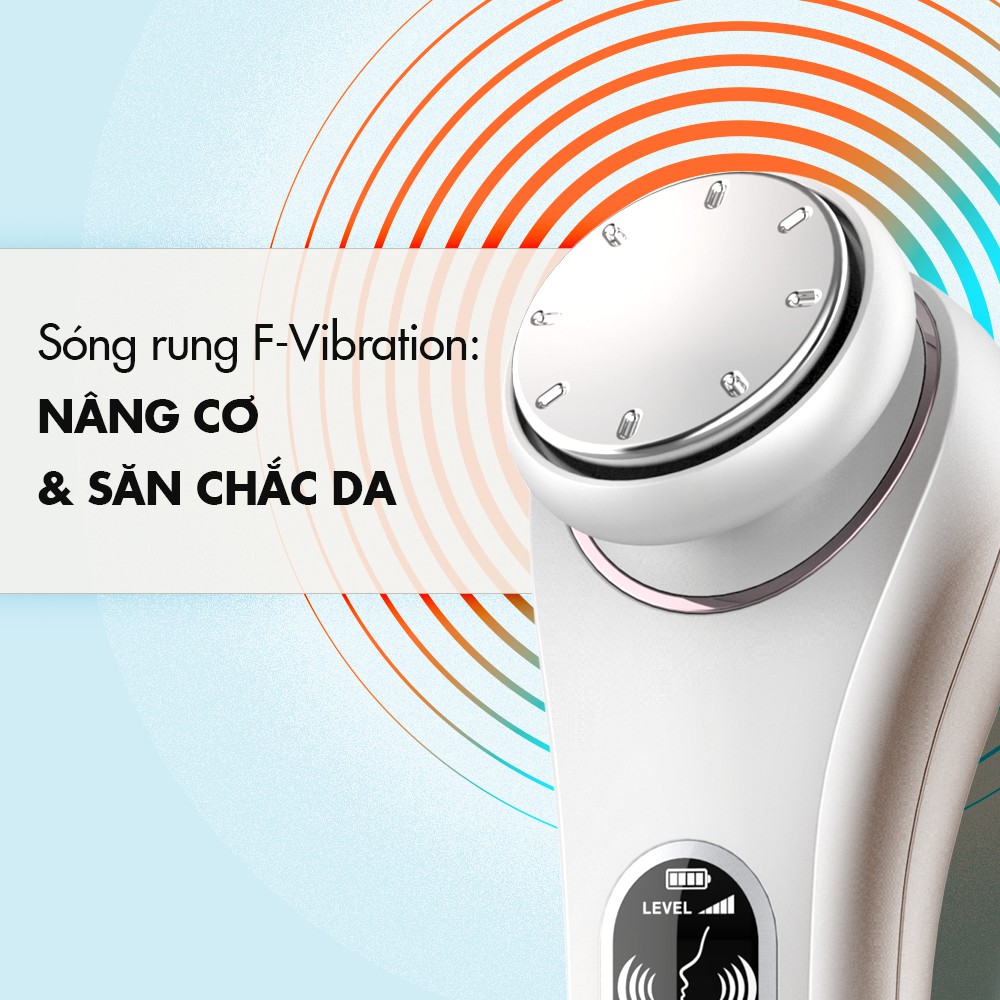 [Mã LIXII10 giảm 10%] Máy Đẩy Tinh Chất Dưỡng Trắng Nóng Lạnh Halio Ion Hot & Cool Beauty Device | BigBuy360 - bigbuy360.vn