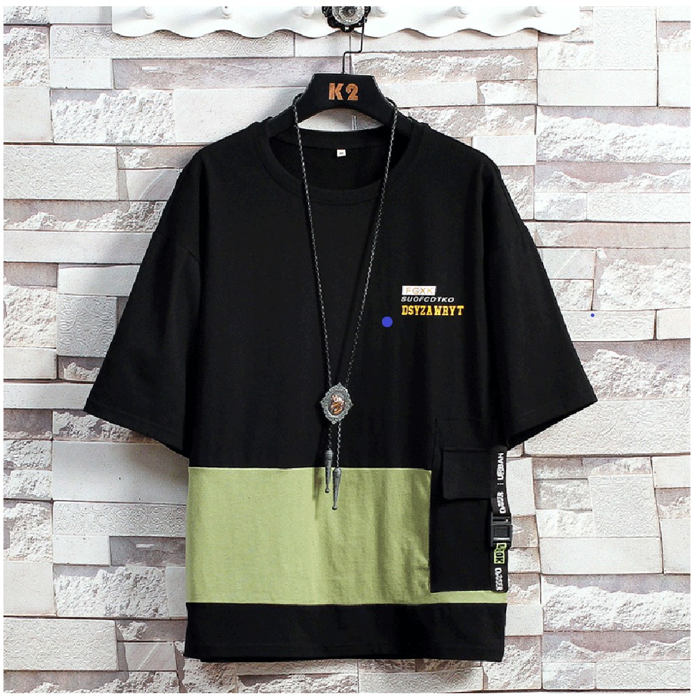 Bộ Quần Áo Thun Nam Ngắn Tay Phối Túi Khoá Dây Chữ Kết Hợp Quần Short Thể Thao Trẻ Trung ZENKODLMEN 90000149C | BigBuy360 - bigbuy360.vn