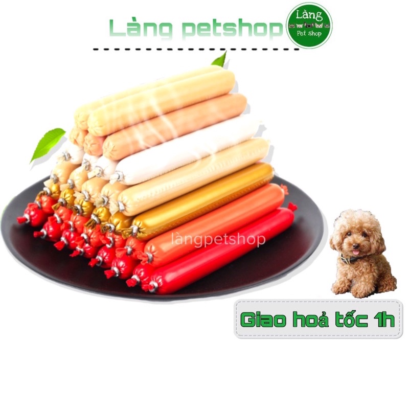 Xúc Xích Cho Thú Cưng Chó Mèo Hamster❤️FreeShip❤️Đảm bảo an toàn thực phẩm