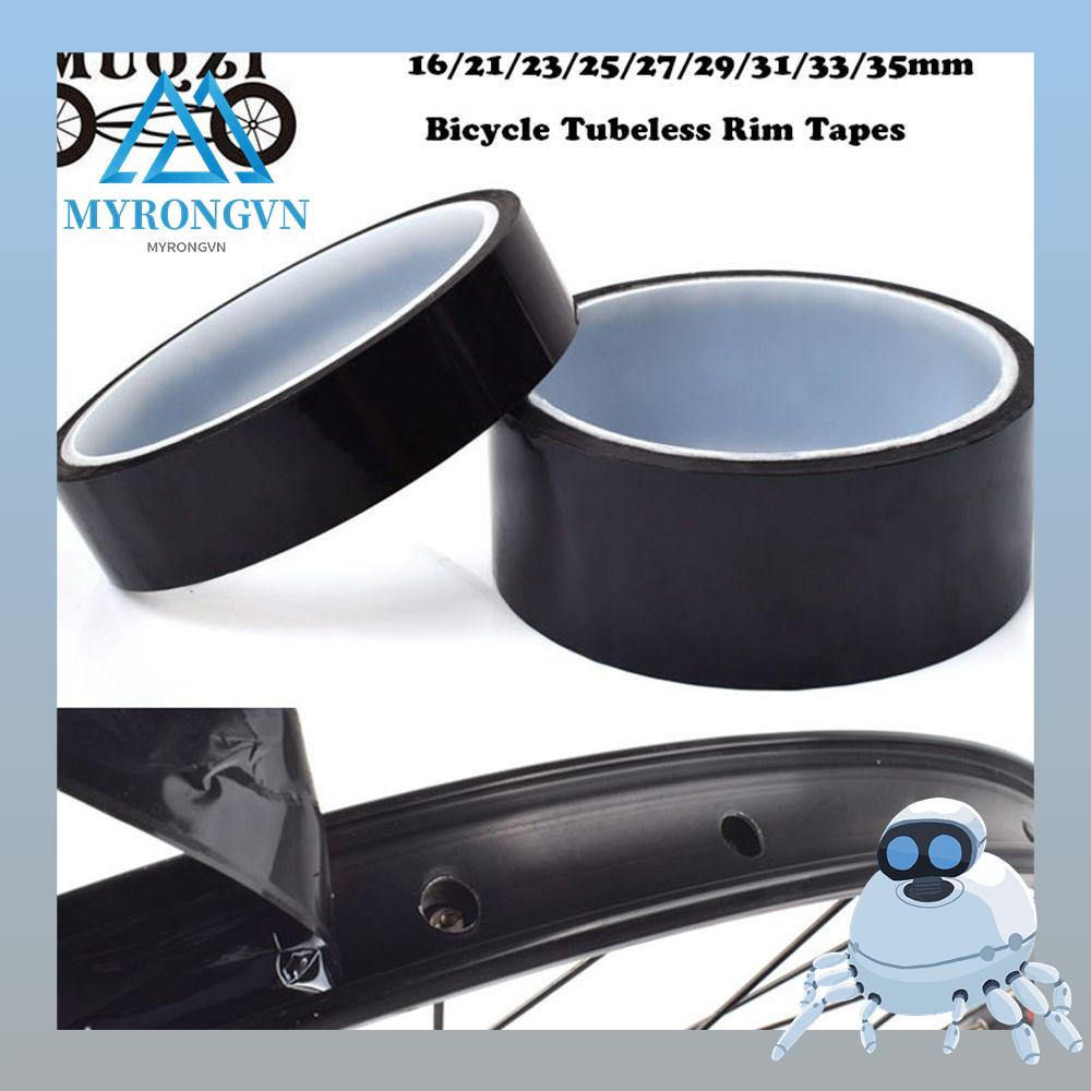 Băng Keo Dán Vành Bánh Xe Đạp Leo Núi Không Săm Màu Đen