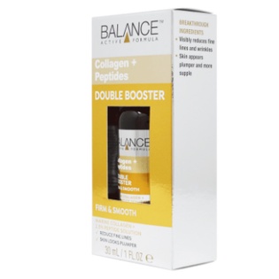 Tinh chất Balance Active Formula Collagen + Peptides Double Booster 30ml