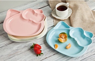 Khay sứ hello kitty