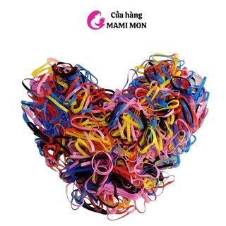 Thun cột tóc cho bé cho mẹ nhiều màu ngẫu nhiên