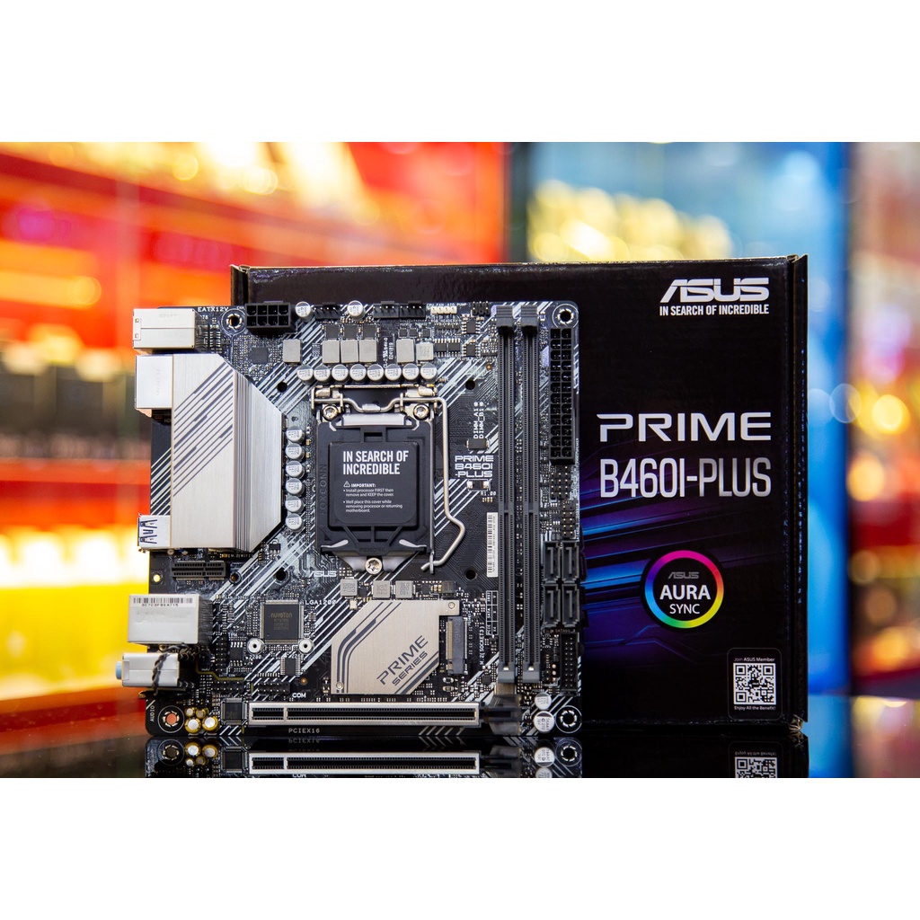 [Thanh lý] Mainboard Asus PRIME B460I-PLUS fullbox - Đã qua sử dụng, bảo hành chính hãng