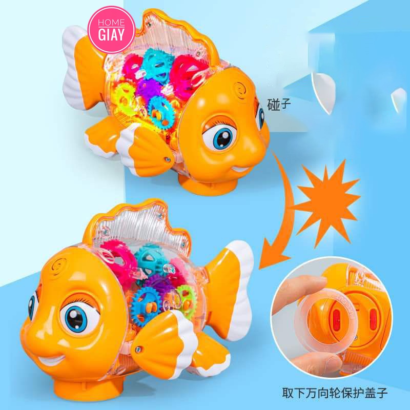 Đồ chơi cá vàng phát nhạc shop home giay