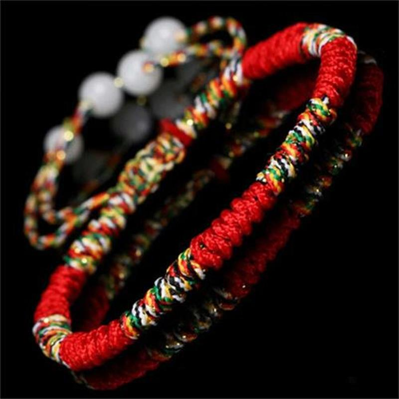 Vòng Tay Bện Dây May Mắn Thời Trang Unisex