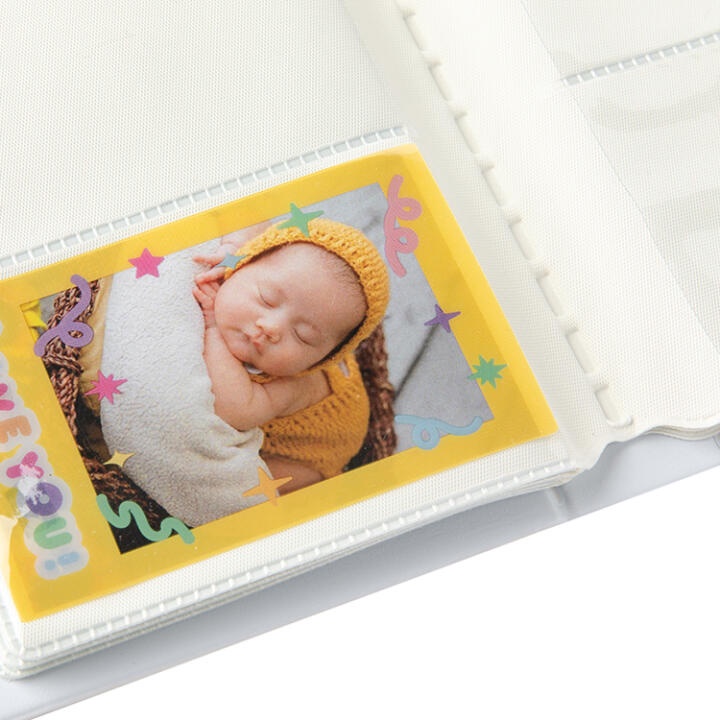 Binder Collect Book ARTBOX Hàn Quốc Đựng Photo Card Ảnh 20 Sleeves Màu Trắng Ngà